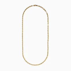 Effy Jewelry 14K Yellow Gold 20"-24" Adjustable Rope Chain Necklace | Mens | Necklaces & Pendants