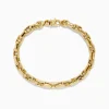 Richline Group 14K Yellow Gold 9" Chain Link Bracelet | Mens