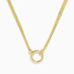 Richline Group 14K Yellow Gold 18" Charm Holder Necklace | Necklaces & Pendants