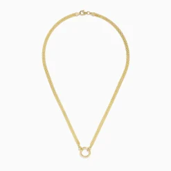 Richline Group 14K Yellow Gold 18" Charm Holder Necklace | Necklaces & Pendants