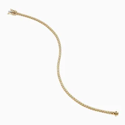 Effy Jewelry 14K Yellow Gold 0.25 Ct. Diamond Tennis Bracelet | Bracelets