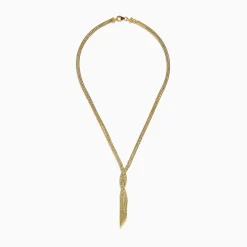Richline Group 14K Yellow Gold 17" Fringe Necklace | Necklaces & Pendants
