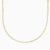 Effy Jewelry 14K Yellow Gold 20" 2.5mm Paperclip Necklace | Necklaces & Pendants