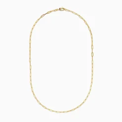 Effy Jewelry 14K Yellow Gold 20" 2.5mm Paperclip Necklace | Necklaces & Pendants
