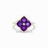 Effy Jewelry 14K Yellow Gold Amethyst and Diamond Ring | Rings