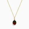 Effy Jewelry 14K Yellow Gold Ammolite and Diamond Pendant | Necklaces & Pendants