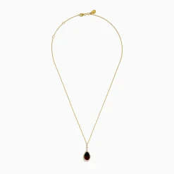 Effy Jewelry 14K Yellow Gold Ammolite and Diamond Pendant | Necklaces & Pendants