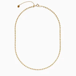BH Multi 14K Yellow Gold Bead Necklace | Necklaces & Pendants