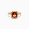 Effy Jewelry 14K Yellow Gold Citrine and Diamond Ring | Rings