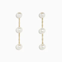 Effy Jewelry 14K Yellow Gold Cultured Fresh Water Pearl Drop Earrings | Earrings