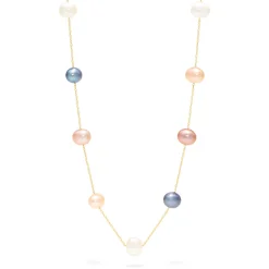 Effy Jewelry 14K Yellow Gold Cultured Fresh Water Pearl 16.5" Necklace | Necklaces & Pendants