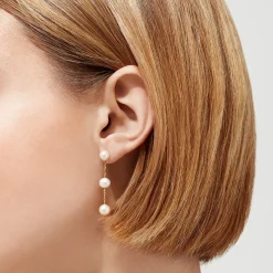 Effy Jewelry 14K Yellow Gold Cultured Fresh Water Pearl Drop Earrings | Earrings