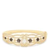 Effy Jewelry 14K Yellow Gold Diamond Filigree Bangle, 2.03 TCW | Bracelets