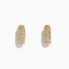 Effy Jewelry 14K Yellow Gold Diamond Huggie Hoop Earrings,0.53 TCW | Earrings