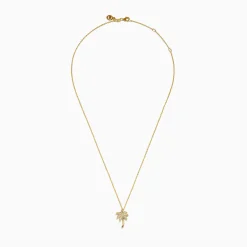 Effy Jewelry 14K Yellow Gold Diamond Palm Tree Pendant | Necklaces & Pendants