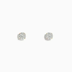 Effy Jewelry 14K Yellow Gold Diamond Solitaire Stud Earrings 1.00 TCW | Earrings