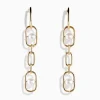 Effy Jewelry 14K Yellow Gold Fresh Water Pearl Chain Link Earrings | Earrings