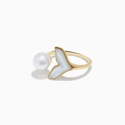 Effy Jewelry 14K Yellow Gold Fresh Water Pearl and Mother Of Pearl Ring | Rings