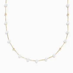 BH Multi 14K Yellow Gold Freshwater Pearl Necklace | Necklaces & Pendants