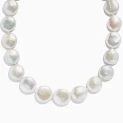 Effy Jewelry 14K Yellow Gold Freshwater Coin Shape Pearl Necklace | Necklaces & Pendants