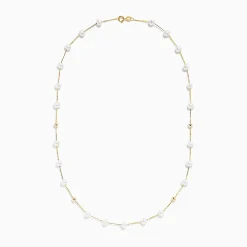 BH Multi 14K Yellow Gold Freshwater Pearl Necklace | Necklaces & Pendants