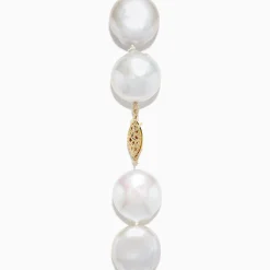 Effy Jewelry 14K Yellow Gold Freshwater Coin Shape Pearl Necklace | Necklaces & Pendants