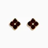 Effy Jewelry 14K Yellow Gold Garnet and Diamond Earrings | Earrings