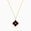 Effy Jewelry 14K Yellow Gold Garnet and Diamond Pendant | Necklaces & Pendants