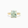 Effy Jewelry 14K Yellow Gold Green Amethyst Ring, 3.95 TCW | Rings