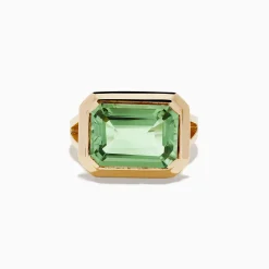 Effy Jewelry 14K Yellow Gold Green Amethyst Ring | Rings