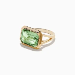 Effy Jewelry 14K Yellow Gold Green Amethyst Ring | Rings