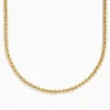 Effy Jewelry 14K Yellow Gold Hollow San Marco Chain Necklace 17" | Necklaces & Pendants