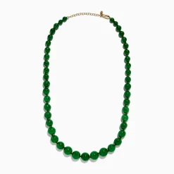 Effy Jewelry 14K Yellow Gold Jade Necklace, 339.00 TW | Necklaces & Pendants