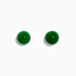 Effy Jewelry 14K Yellow Gold Jade Stud Earrings, 18.70 TW | Earrings