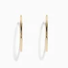Effy Jewelry 14K Yellow Gold Large Tube Hoop Earrings | Earrings