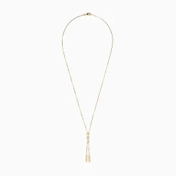 Effy Jewelry 14K Yellow Gold Lariat Box Chain Necklace | Necklaces & Pendants