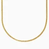 Effy Jewelry 14K Yellow Gold 2.7mm Solid Oval Curb 24" Chain | Mens | Accessories