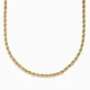 Effy Jewelry 14K Yellow Gold 4mmHollow Spiral Rope 22" Necklace | Mens | Necklaces & Pendants
