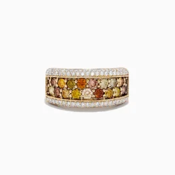 Effy Jewelry 14K Yellow Gold Multi Color Diamond Ring | Rings
