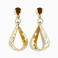 Effy Jewelry 14K Yellow Gold Pear Shape Drop Earrings | Earrings
