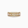 Effy Jewelry 14K Yellow Gold Pearl and Diamond Ring | Rings