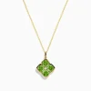 Effy Jewelry 14K Yellow Gold Peridot and Diamond Pendant | Necklaces & Pendants
