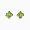 Effy Jewelry 14K Yellow Gold Peridot and Diamond Earrings | Earrings