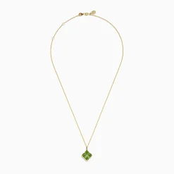 Effy Jewelry 14K Yellow Gold Peridot and Diamond Pendant | Necklaces & Pendants