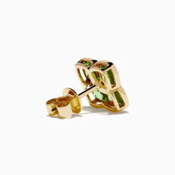 Effy Jewelry 14K Yellow Gold Peridot and Diamond Earrings | Earrings