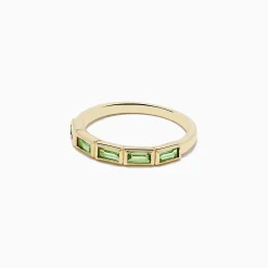 BH Multi 14K Yellow Gold Peridot Ring | Rings