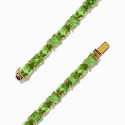 Effy Jewelry 14K Yellow Gold Peridot Tennis Bracelet 13.50 TCW | Bracelets