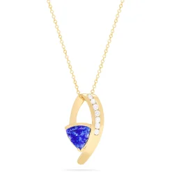 Effy Jewelry 14K Yellow Gold Tanzanite and Diamond Pendant, 1.73 TCW | Necklaces & Pendants