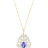 Effy Jewelry 14K Yellow Gold Tanzanite and Diamond Pendant, 1.57 TCW | Necklaces & Pendants