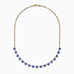 Effy Jewelry 14K Yellow Gold Tanzanite and Diamond Necklace | Necklaces & Pendants